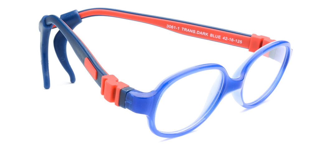 Kids | Shiny Blue | TR-90 Glasses - MX3061-1 