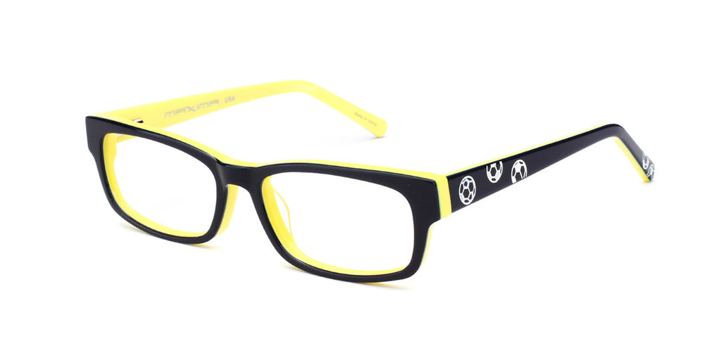 MX3073-1 | Kids | Shiny Blue | Acetate Glasses 