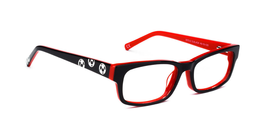 Kids | Shiny Black | Acetate Glasses - MX3073-2 