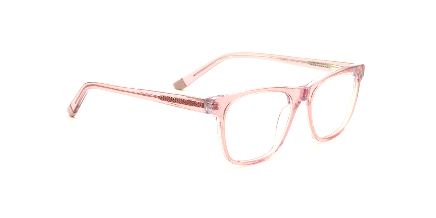 Kids | Shiny Pink | Acetate Glasses - MX3096-2