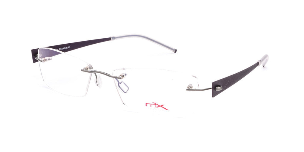 MX4010-1 | Unisex | Matte Silver | Titanium Glasses 