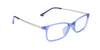 MX4027-1638-1 | Unisex | Matte Blue | Beta Titanium Glasses