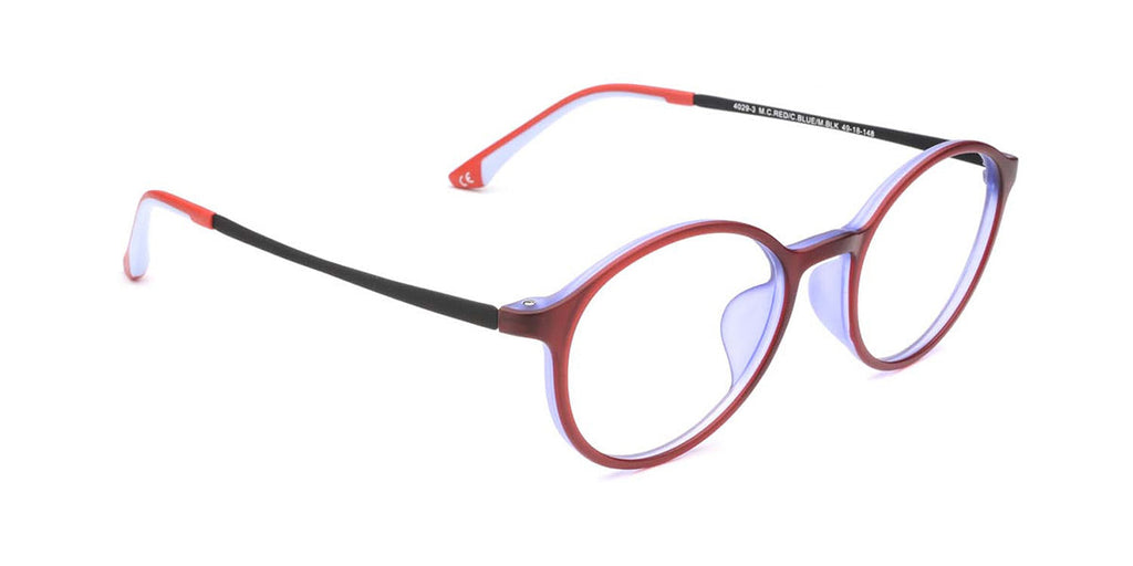 MX4029-1640-3 | Unisex | Matte Red | Beta Titanium Glasses 