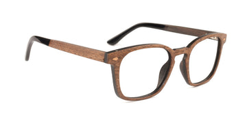 MX4702-1 | Unisex | Matte Brown | Wood Glasses