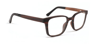 MX4710-1 | Men | Matte Brown | Wood Glasses 