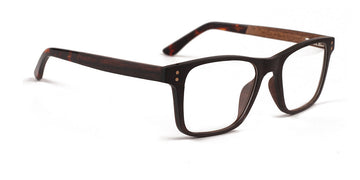 MX4712-1 | Men | Matte Black | Wood Glasses