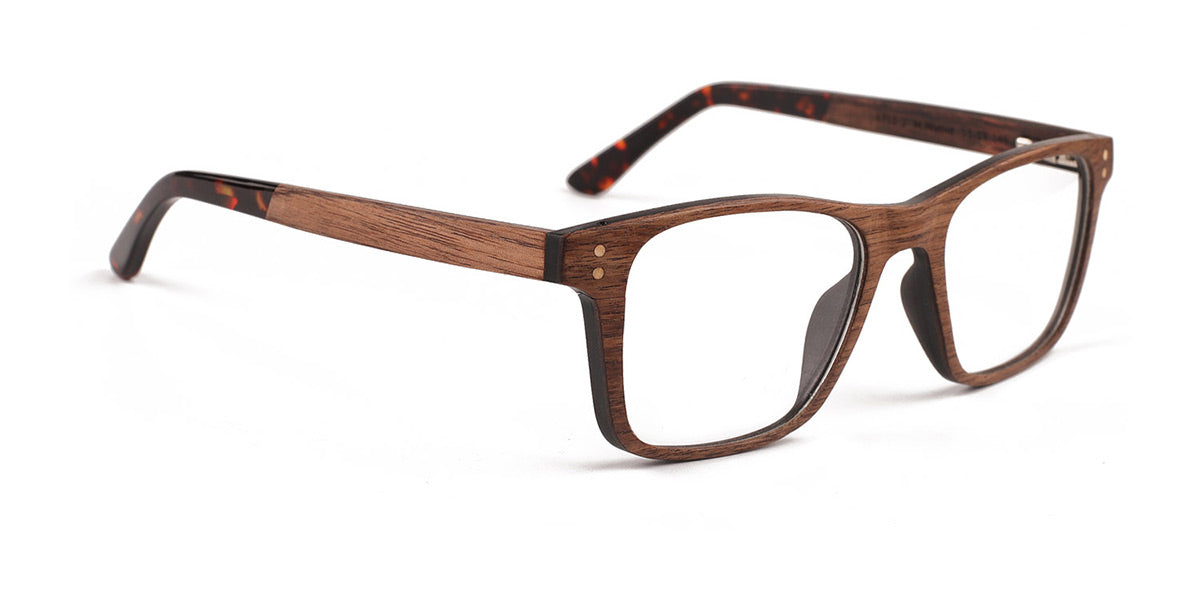 MX4712-2 | Men | Matte Walnut | Wood Glasses 