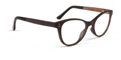 MX4713-1 | Women | Matte Black | Wood Glasses