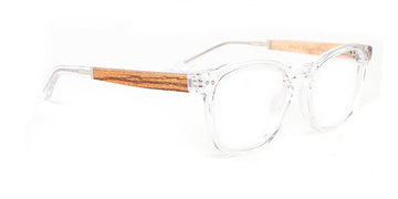 MX4714-1 | Women | Shiny Crystal | Wood Glasses