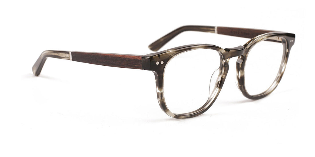 Women | Shiny Black | Acetate Glasses - MX4714-2 