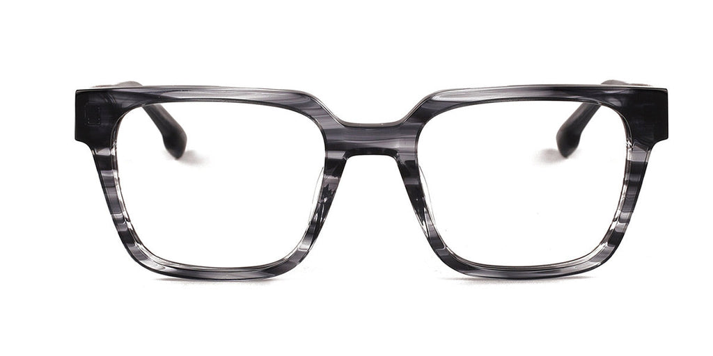 Unisex | Shiny Gray | Acetate Glasses - MX4715-3 