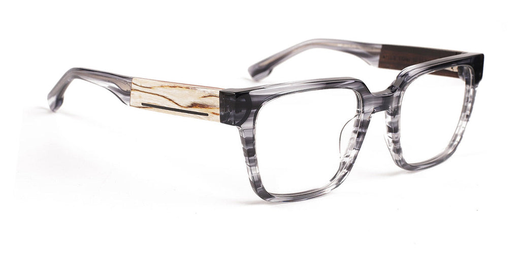 MX4715-3 | Women | Shiny Gray | Wood Glasses