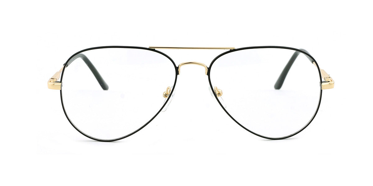 Women | Matte Black | Metal Glasses - MX9000-1