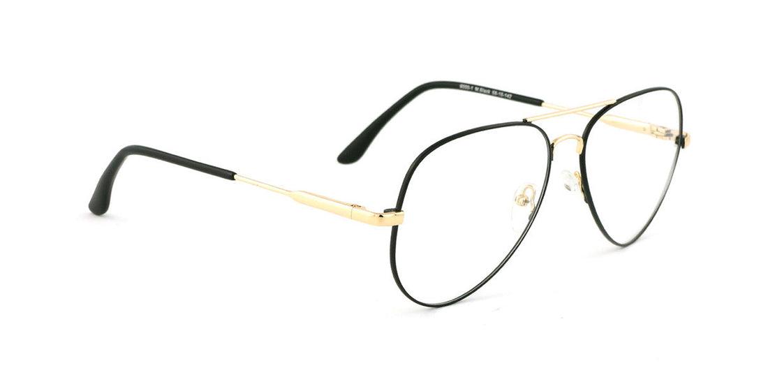 Women | Matte Black | Metal Glasses - MX9000-1