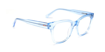 Unisex | Shiny Blue | Acetate Glasses - MX9008-2