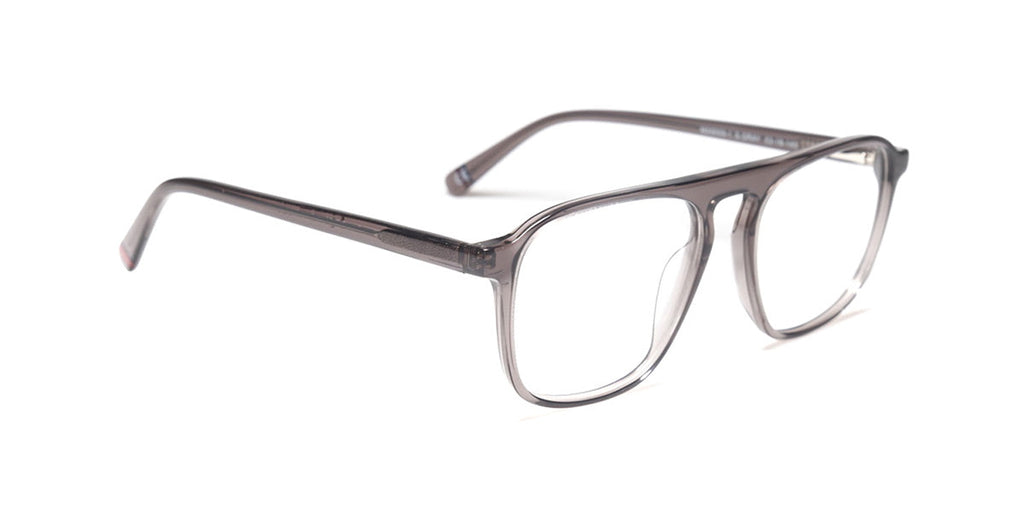 Men | Shiny Gray | Acetate Glasses - MX9009-1