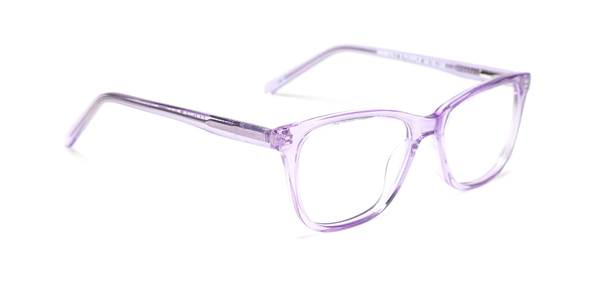 Kids | Shiny Purple | Acetate Glasses - MX9010-2