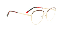 Women | Shiny Burgundy | Metal Glasses - MX9021-1 