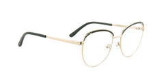 Women | Shiny Black | Metal Glasses - MX9021-2 