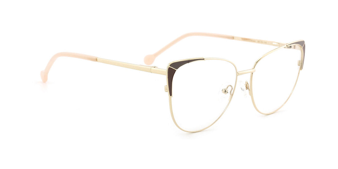 Women | Shiny Brown | Metal Glasses - MX9024-1