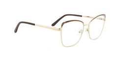 Women | Shiny Burgundy | Metal Glasses - MX9025-2 