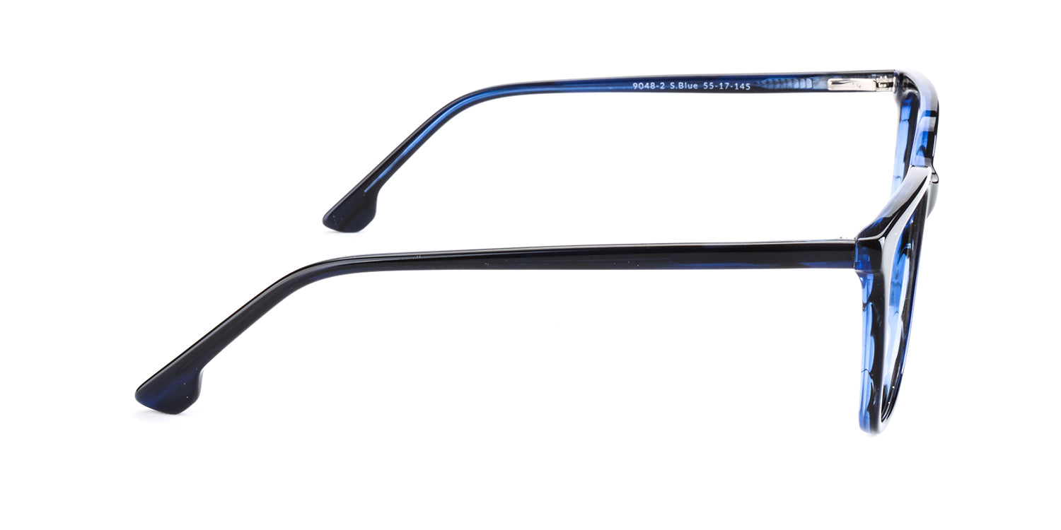 Women | Shiny Blue | Acetate Glasses - MX9048-2