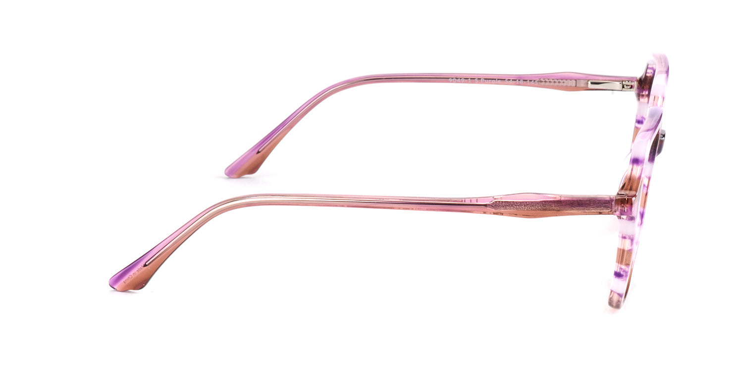 Women | Shiny Purple | Acetate Glasses - MX9049-1