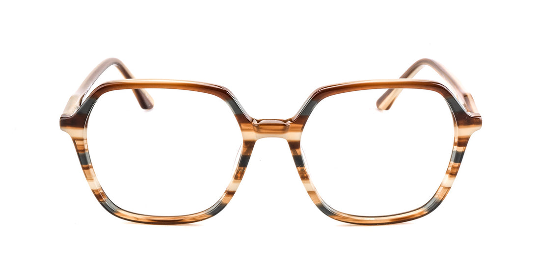 Women | Shiny Brown | Acetate Glasses - MX9049-2