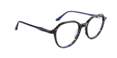 MX9051-1 | Women | Shiny Blue | Acetate Glasses