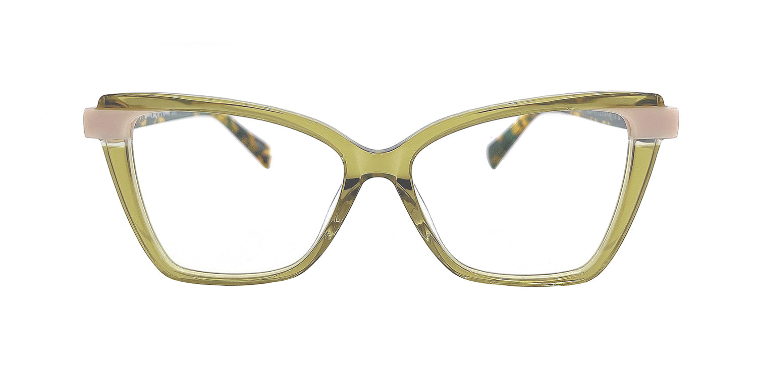 Women | Shiny Green | Acetate Glasses - MXPS8827-3
