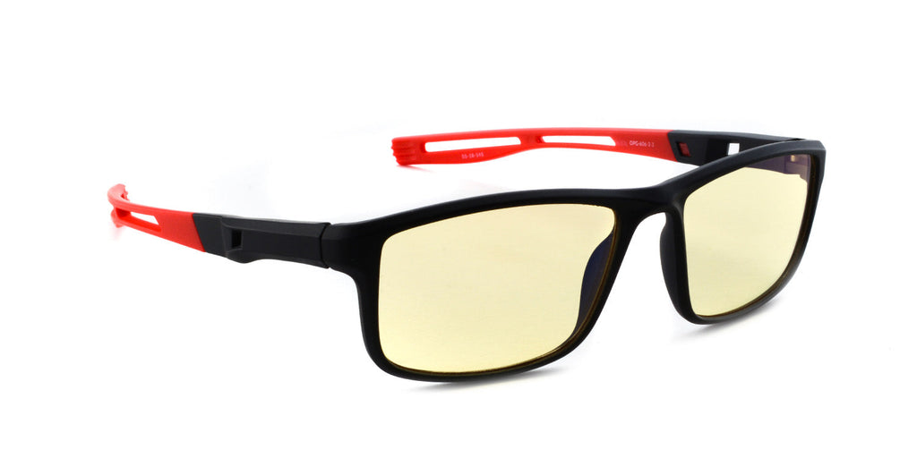 Gaming Glasses | Blue Light Block | Yellow Lenses - OPG-606-3-3