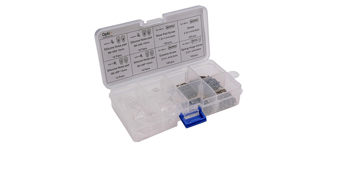 OPM-9421 | Accesories Box w/Nose Pads & Screws