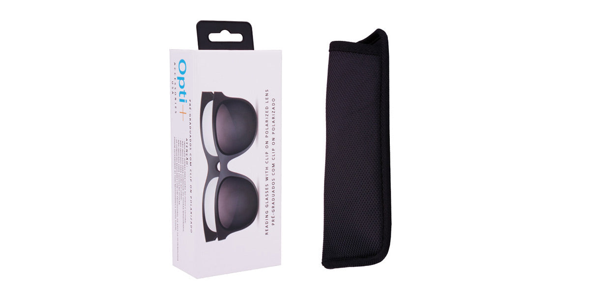 Clip-On Reading Glasses | +2.50 | Square - OPR-7-1-250