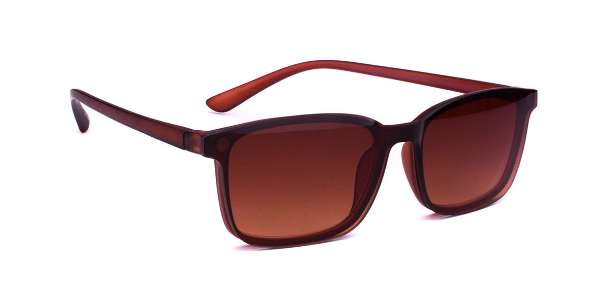 Clip-On Reading Glasses | +1.00 | Square - OPR-7-2-100