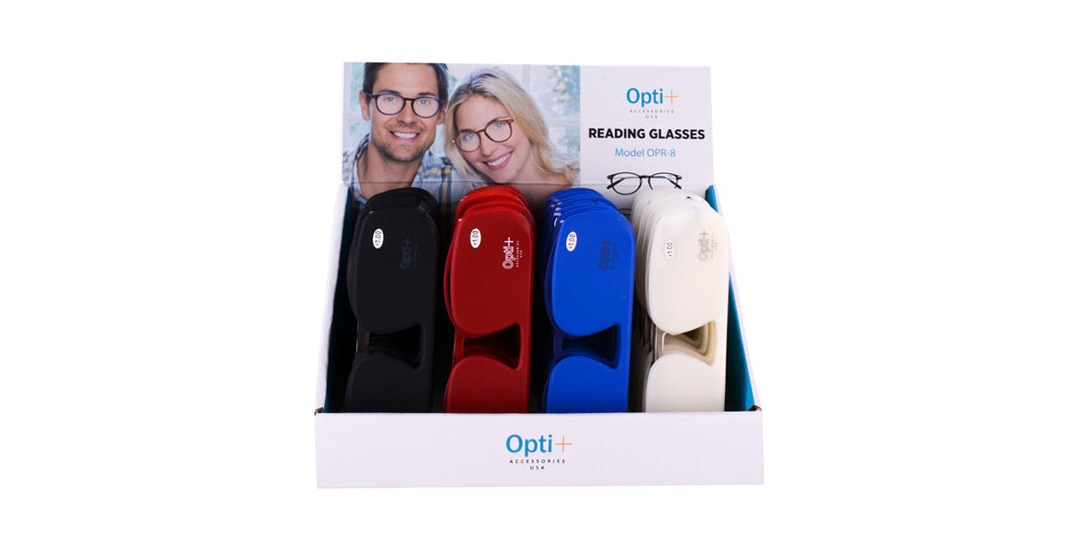 Thin Reading Glasses | 32 Pieces Set - OPR-8D