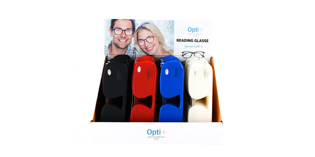 Thin Reading Glasses | 32 Pieces Set - OPR-9D