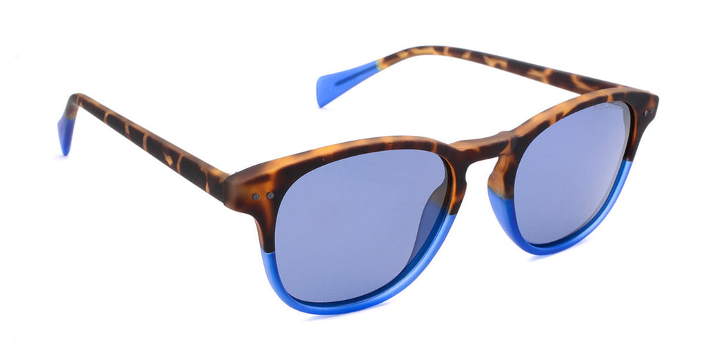 Unisex | Matte Blue | Polycarbonate Sunglasses - RA171-3 