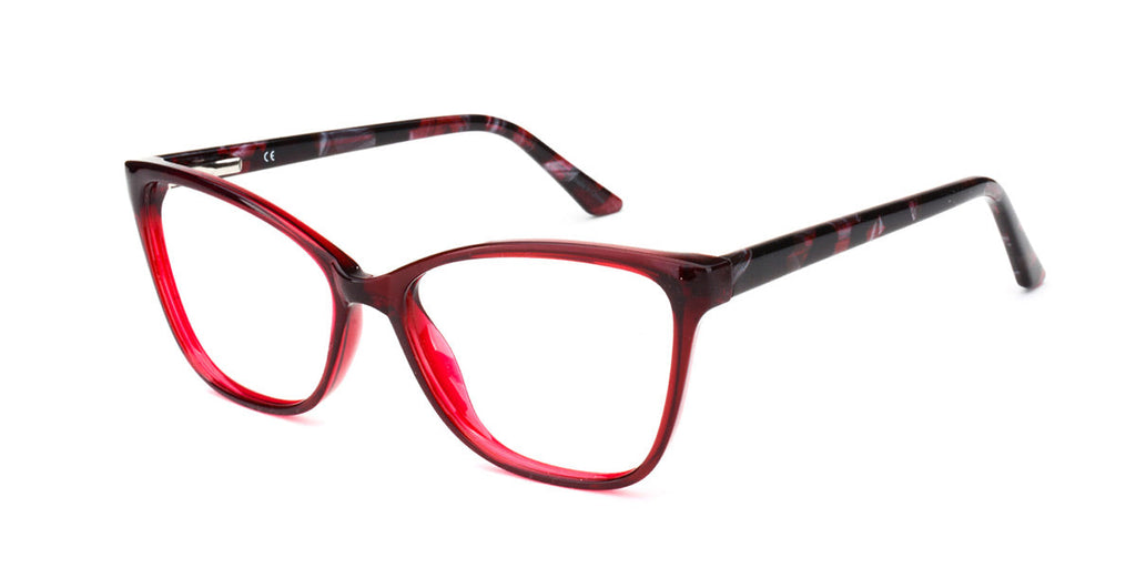 RA299-3 | Women | Shiny Burgundy | CP Glasses 