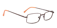 Men | Matte Brown | Metal Glasses - RA302-3 