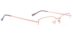 Unisex | Matte Brown | Metal Glasses - RA303-1 