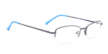 RA303-2 | Unisex | Matte Blue | Metal Glasses