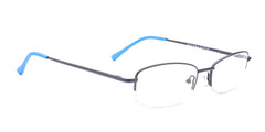 Unisex | Matte Blue | Metal Glasses - RA303-2 