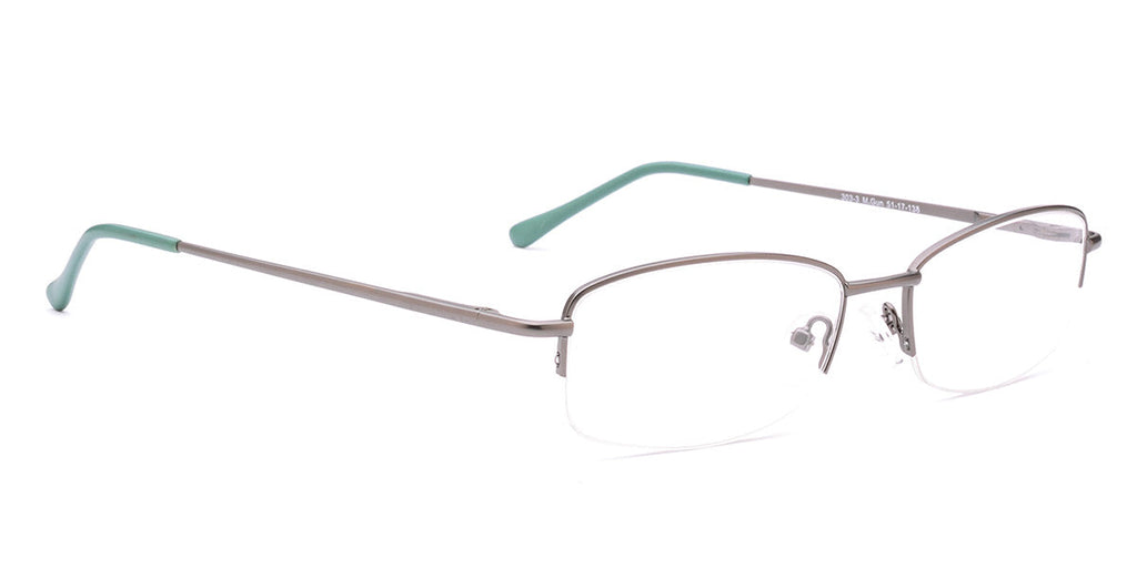 Unisex | Matte Gun | Metal Glasses - RA303-3 