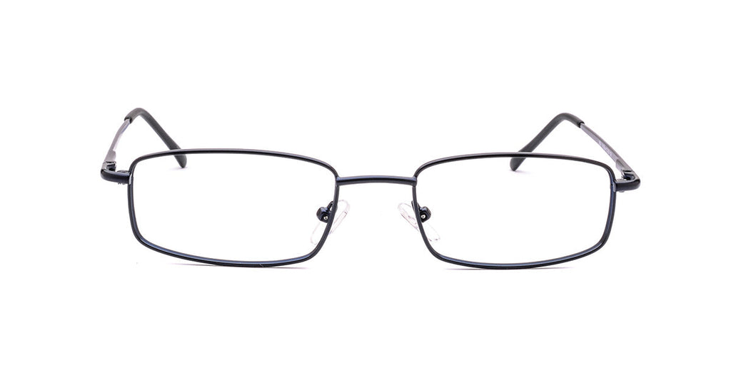 RA308-1 Unisex | Matte Blue | Metal Glasses - 