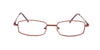 Unisex | Matte Burgundy | Metal Glasses - 