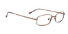 RA309-3 | Unisex | Matte Brown | Metal Glasses