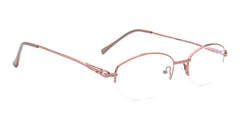 RA312-2 | Women | Shiny Brown | Metal Glasses