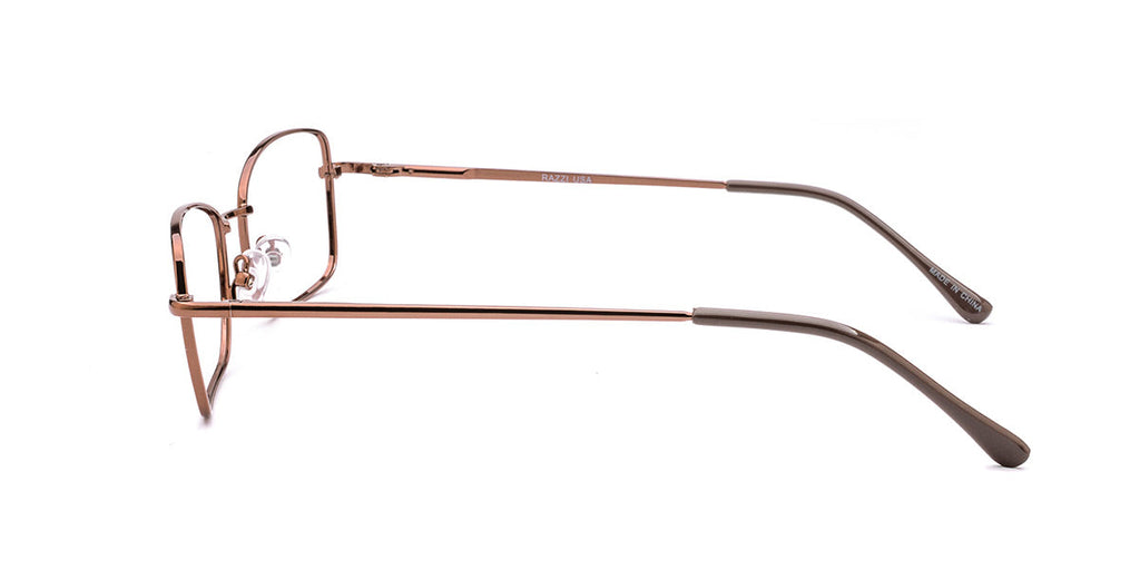 RA313-3 | Women | Shiny Brown | Metal Glasses