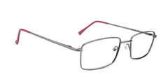 Men | Matte Gun | Metal Glasses - RA314-3 