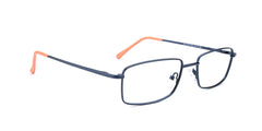 Men | Matte Blue | Metal Glasses - RA315-2 